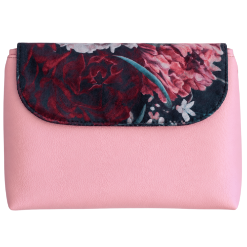 Brush holder makeup bag