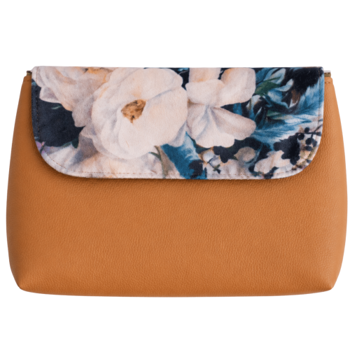 Brush holder makeup bag