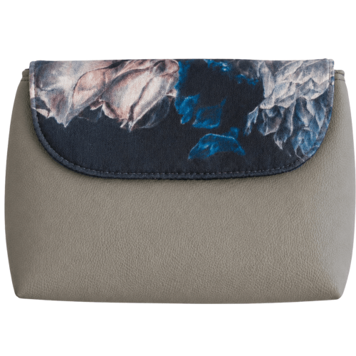 Brush holder makeup bag
