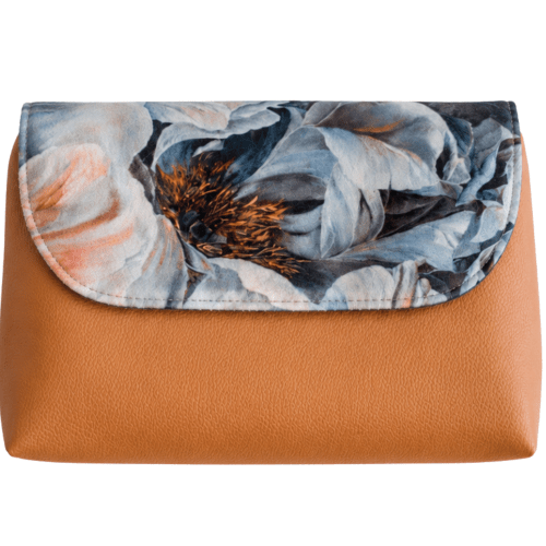 Brush holder makeup bag